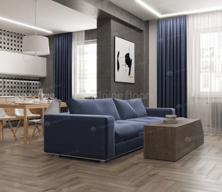 SPC ламинат Alpine Floor Parquet light Дуб Исида ЕСО 13-15